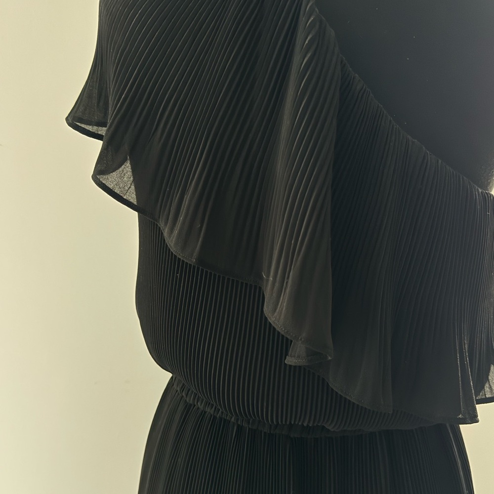Michael Kors Black One-Shoulder Dress - Picture 3 of 6